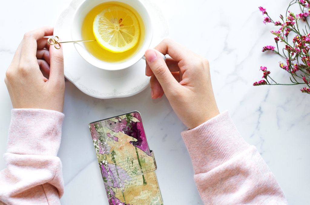 Hoesje Huawei Ascend P8 Lite Letter Painting