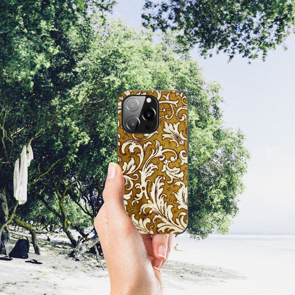 Back Cover iPhone 14 Pro Barok Goud B2C Telecom
