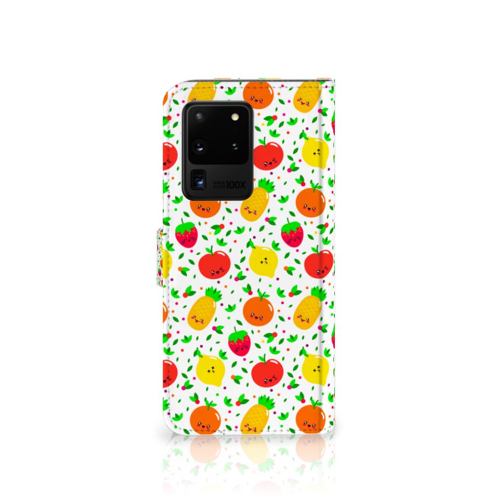 Samsung Galaxy S20 Ultra Book Cover Fruits