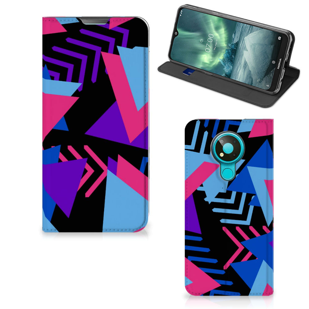 Nokia 3.4 Stand Case Funky Triangle