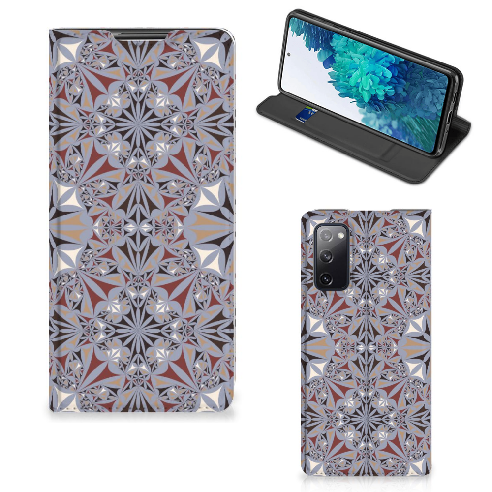 Samsung Galaxy S20 FE Standcase Flower Tiles - B2C Telecom