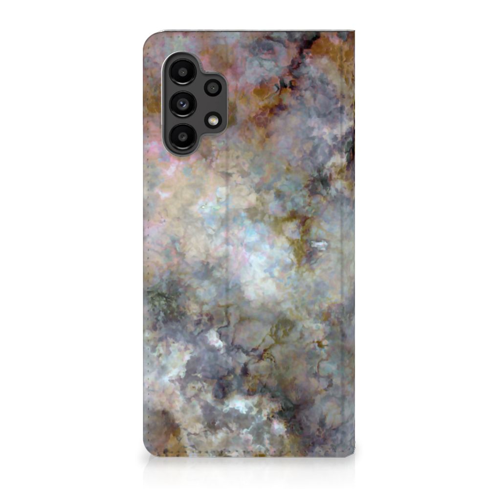 Samsung Galaxy A13 (4G) Standcase Marmer Grijs - B2C Telecom