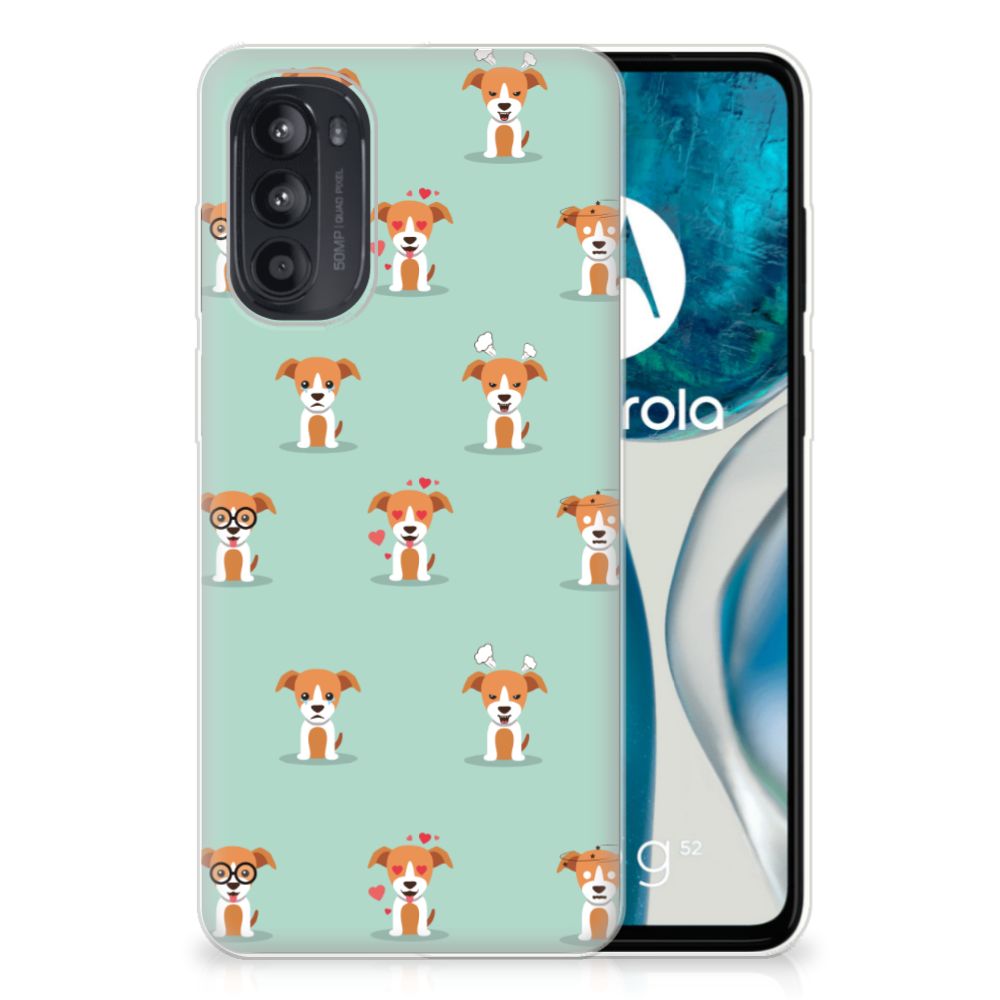 Motorola Moto G52/G82 TPU Hoesje Pups B2C Telecom