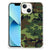iPhone 13 mini Doorzichtige Silicone Hoesje Army Dark - B2C Telecom