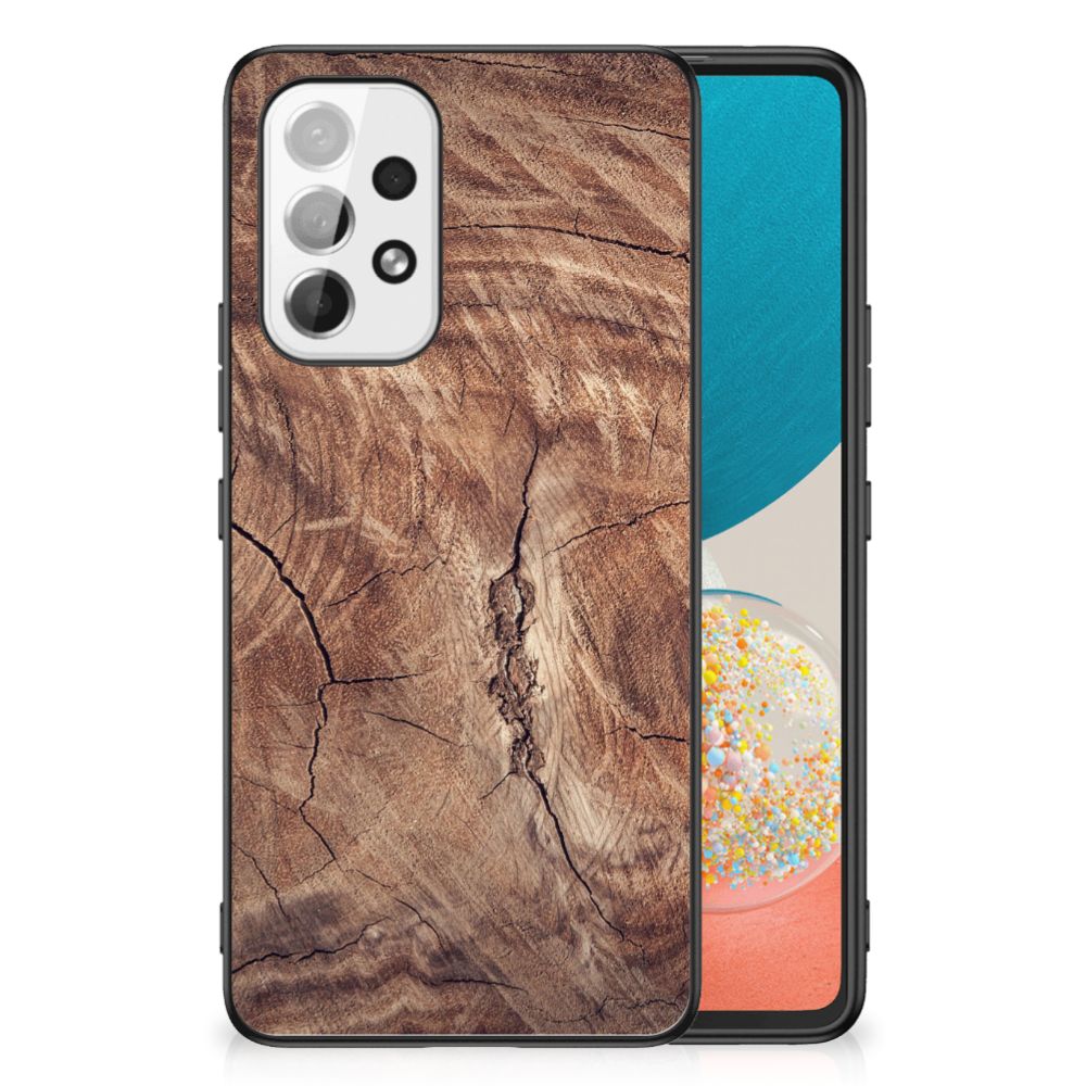 Samsung Galaxy A53 Houten Print Telefoonhoesje Tree Trunk