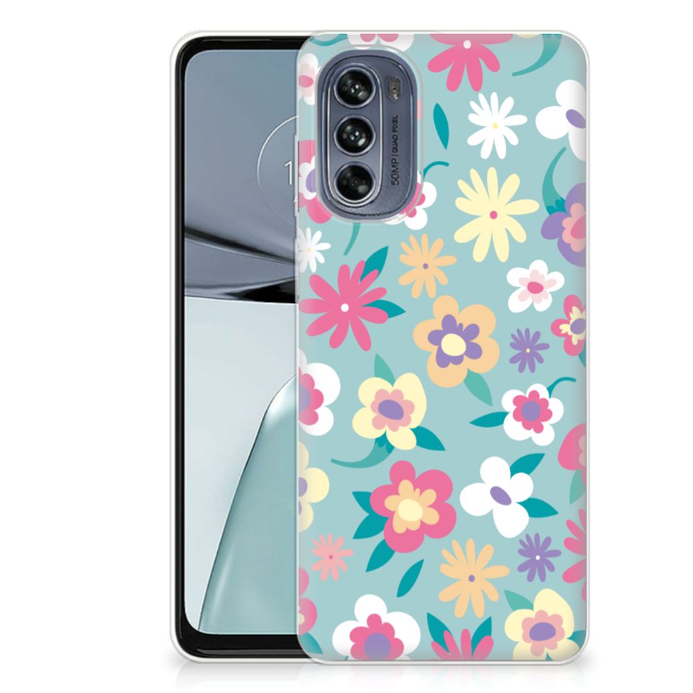 Motorola Moto G62 5G TPU Case Flower Power B2C Telecom