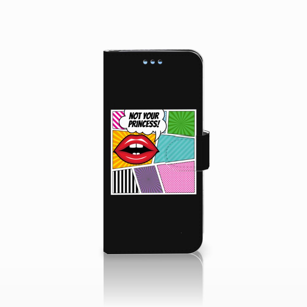 Samsung Galaxy S9 Wallet Case met Pasjes Popart Princess