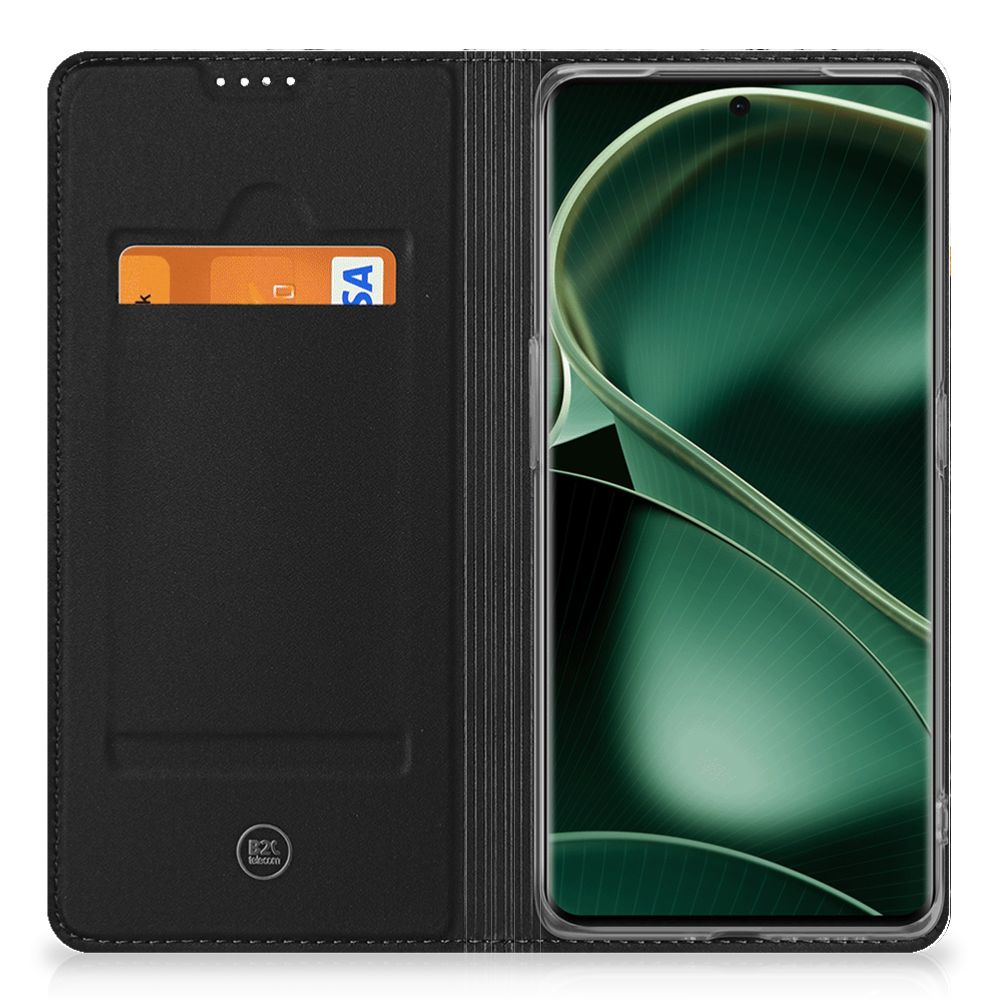 OPPO X6 Pro Standcase Marmer Wit Zwart - Origineel Cadeau Man
