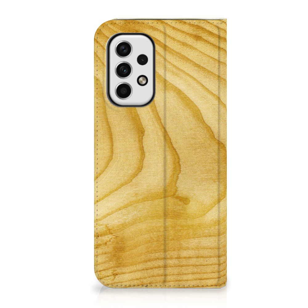 Samsung Galaxy A23 Book Wallet Case Licht Hout - B2C Telecom