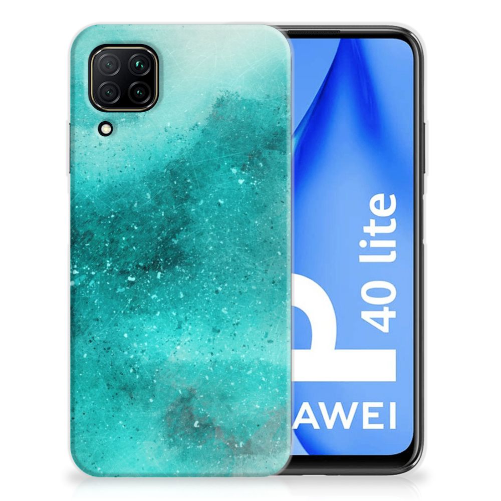 Hoesje maken Huawei P40 Lite Painting Blue