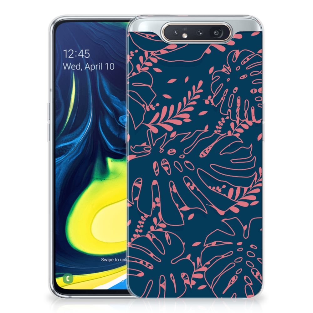 Samsung Galaxy A80 TPU Case Palm Leaves