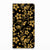 Nokia 3.1 (2018) Smart Cover Gouden Bloemen