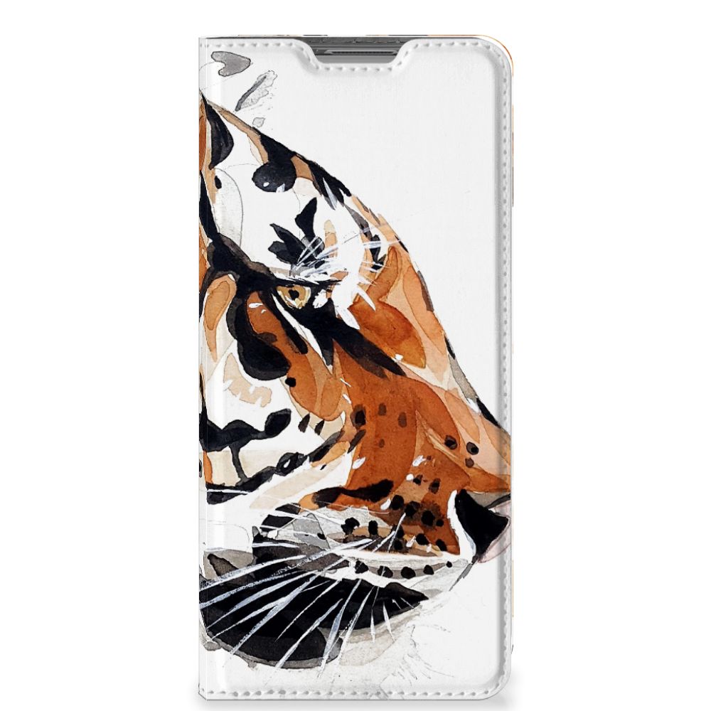 Bookcase OPPO Find X5 Watercolor Tiger - B2C Telecom