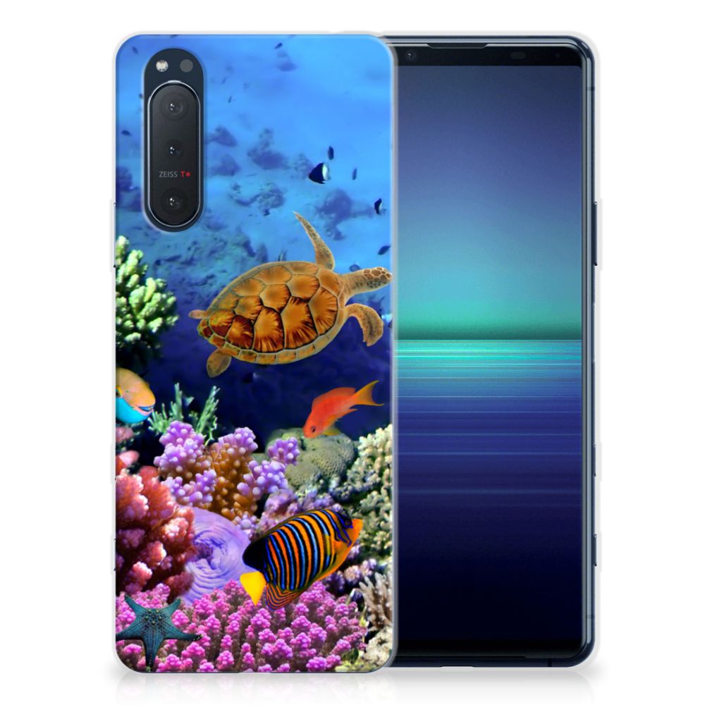 Sony Xperia 5II TPU Hoesje Vissen B2C Telecom