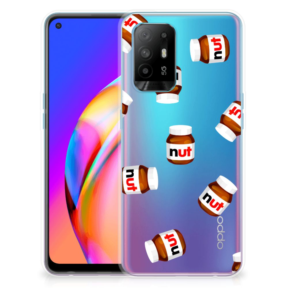 OPPO A94 5G | Reno5 Z Siliconen Case Nut Jar