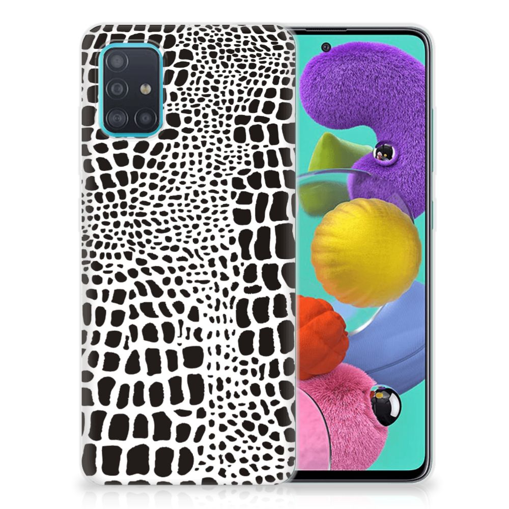 Samsung Galaxy A51 TPU Hoesje Slangenprint