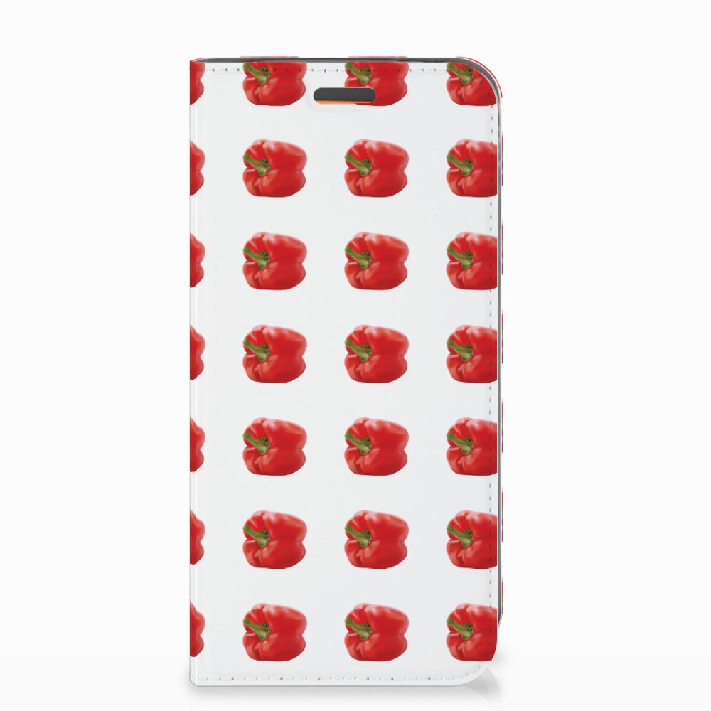 Motorola Moto E5 Play Flip Style Cover Paprika Red