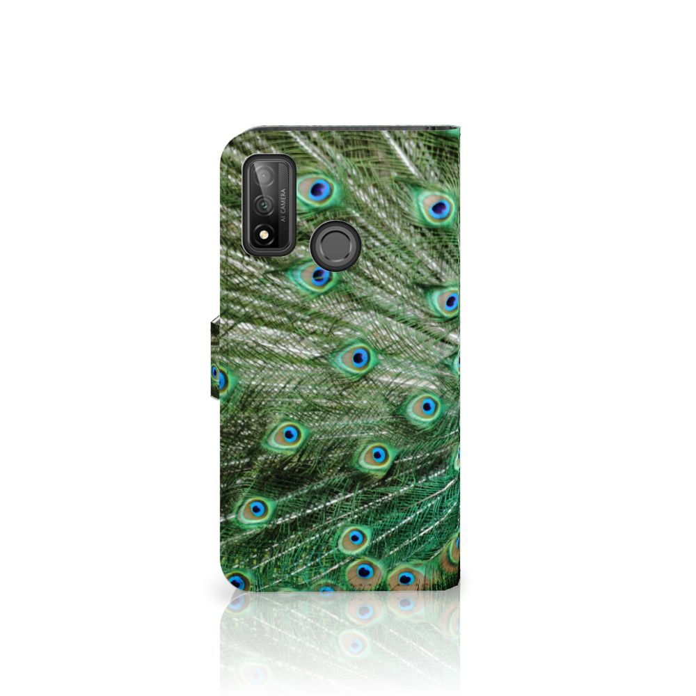 Huawei P Smart 2020 Telefoonhoesje met Pasjes Pauw