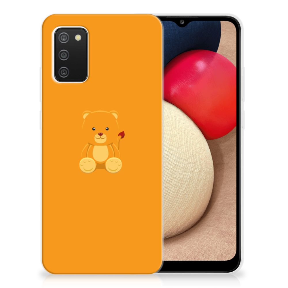 Samsung Galaxy A02s Telefoonhoesje met Naam Baby Beer B2C Telecom