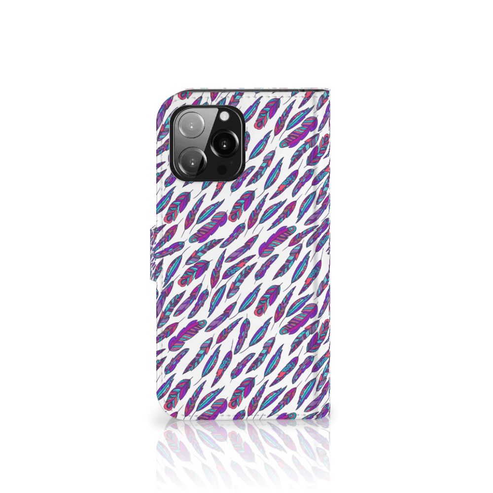 iPhone 13 Pro Max Telefoon Hoesje Feathers Color