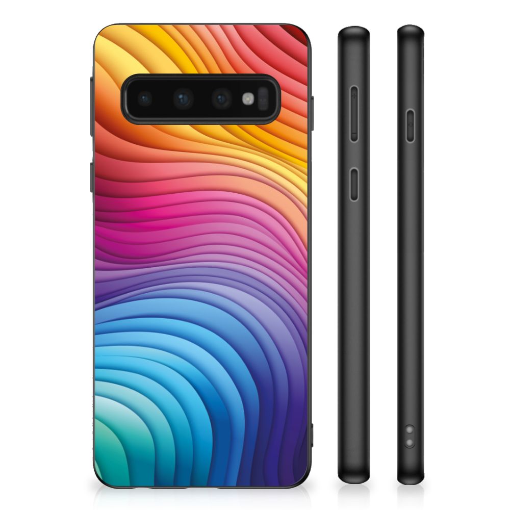 Grip Case voor Samsung Galaxy S10 Regenboog