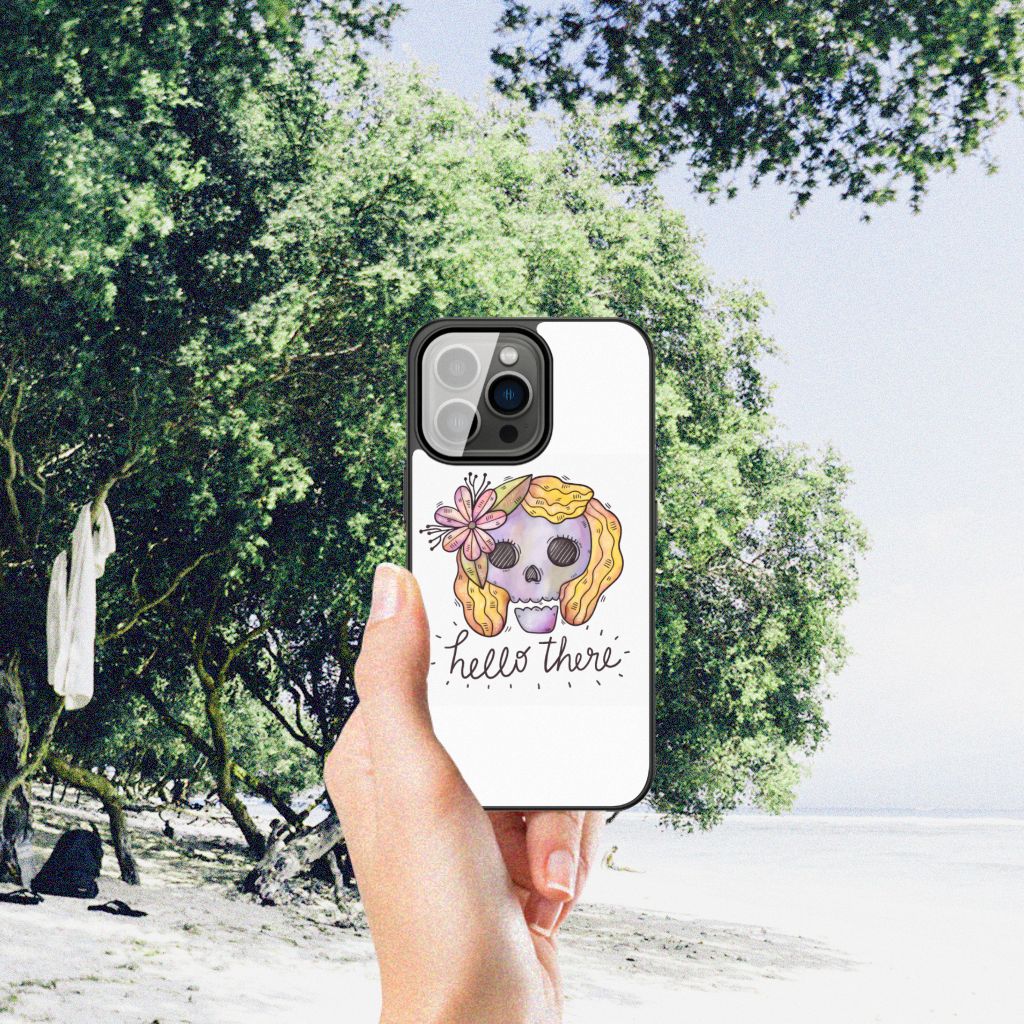 Telefoonhoesje iPhone 13 Pro Boho Skull B2C Telecom