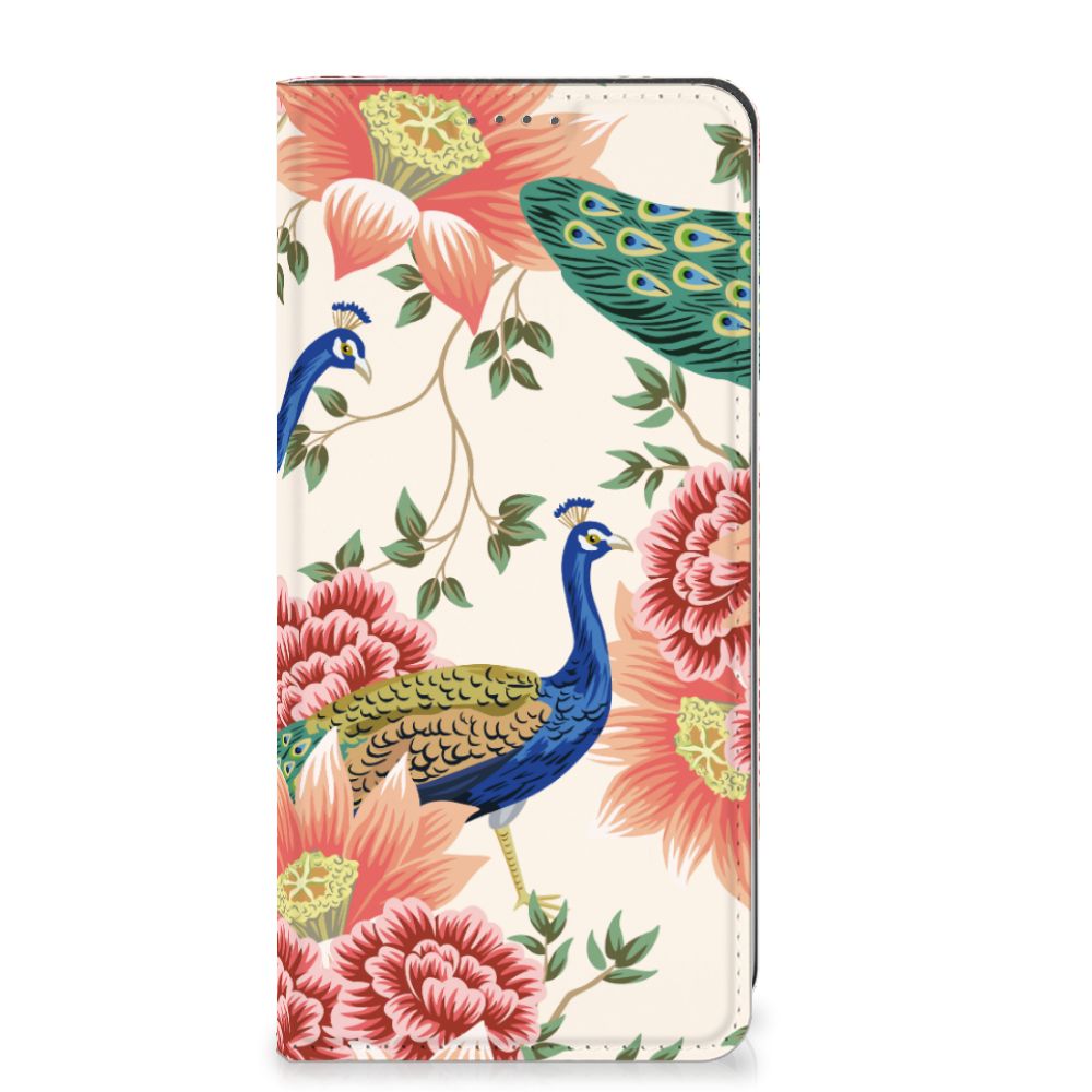 Hoesje maken voor Google Pixel 7A Pink Peacock