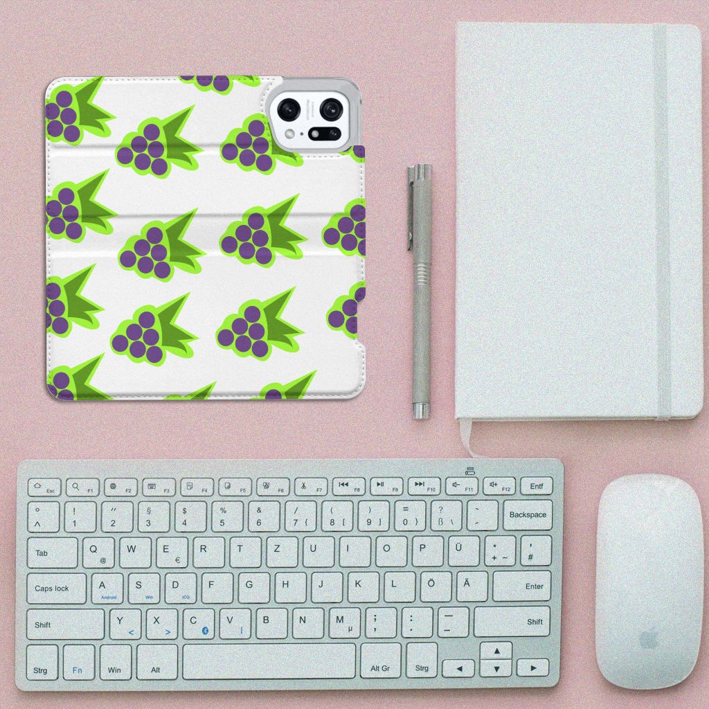 OPPO Find X5 Pro Flip Style Cover Druiven - B2C Telecom