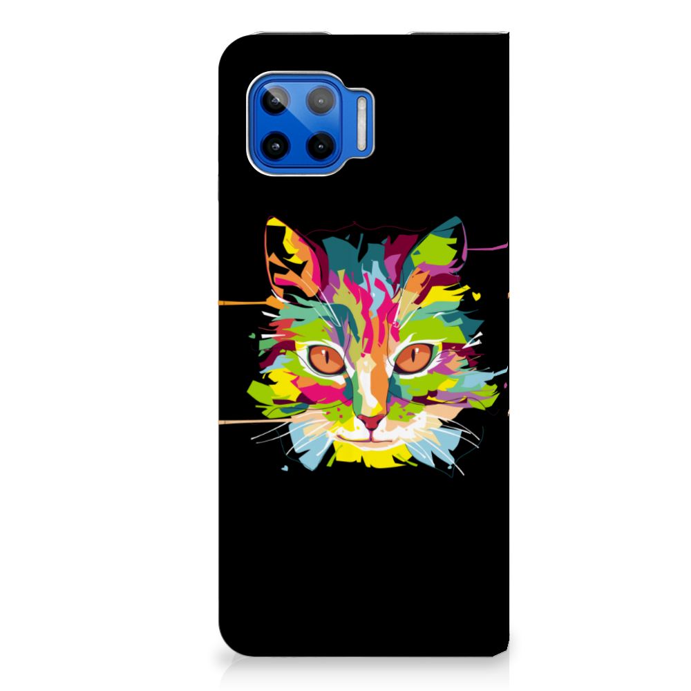 Motorola Moto G 5G Plus Magnet Case Cat Color - B2C Telecom