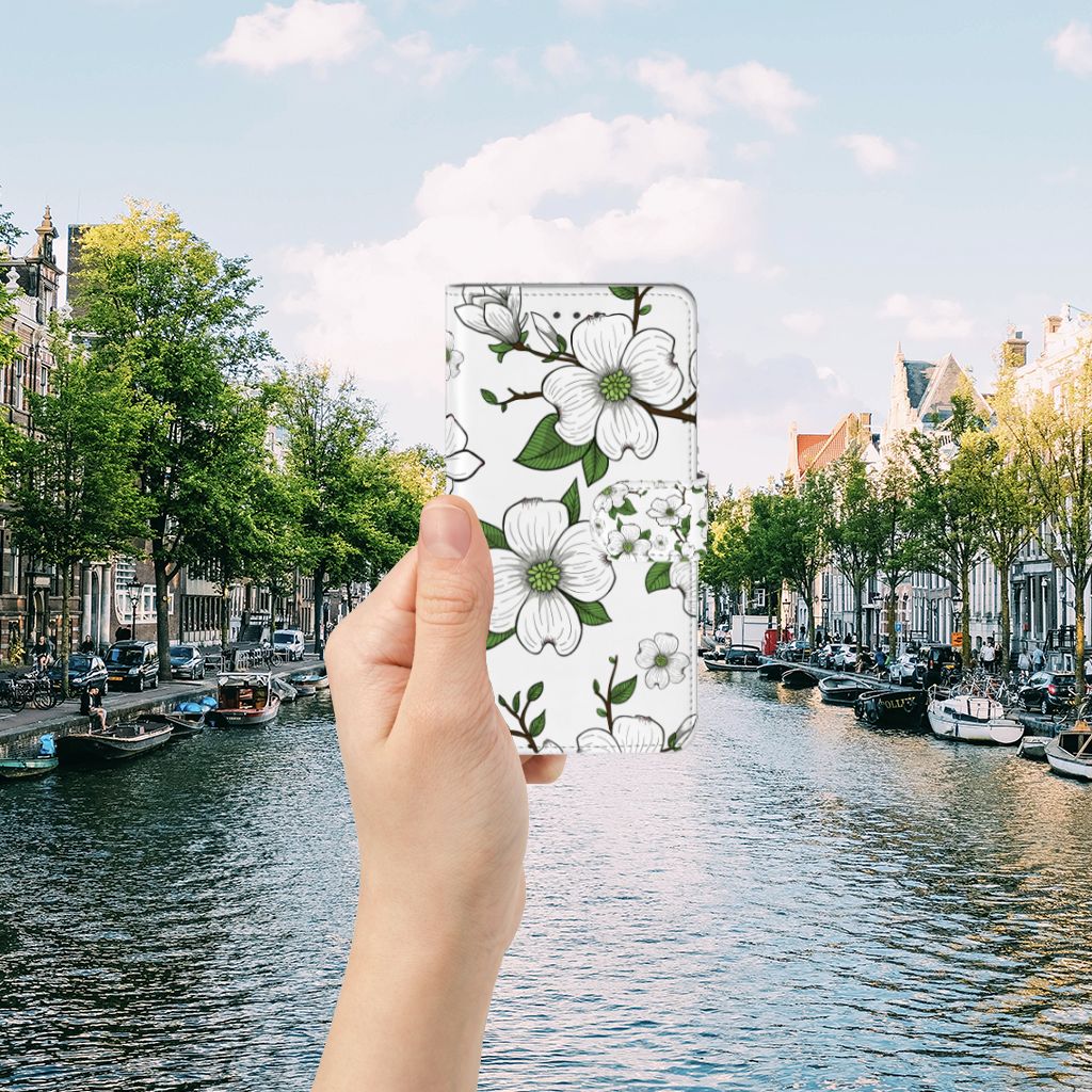 Samsung Galaxy J7 2016 Hoesje Dogwood Flowers