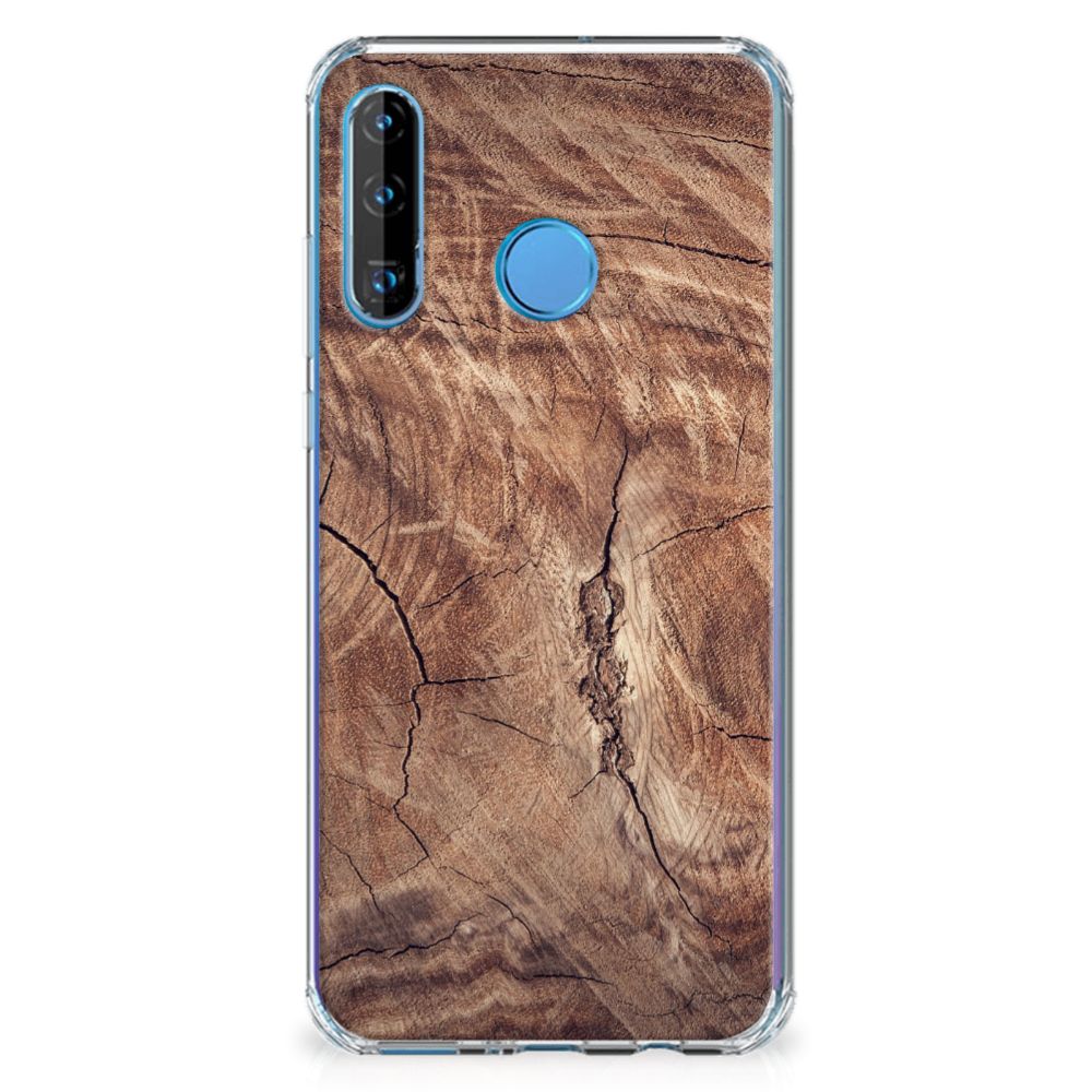 Huawei P30 Lite Stevig Telefoonhoesje Tree Trunk