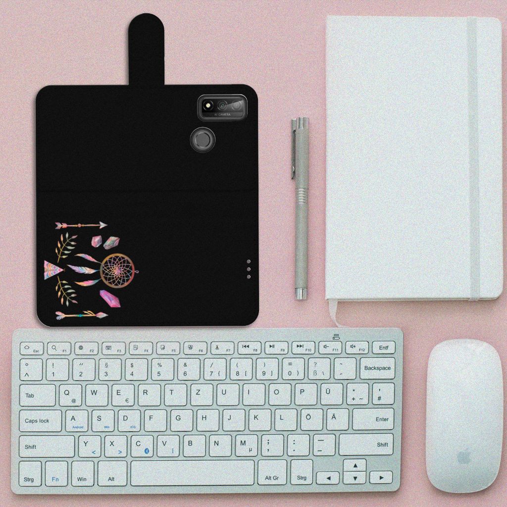 Huawei P Smart 2020 Leuk Hoesje Boho Dreamcatcher