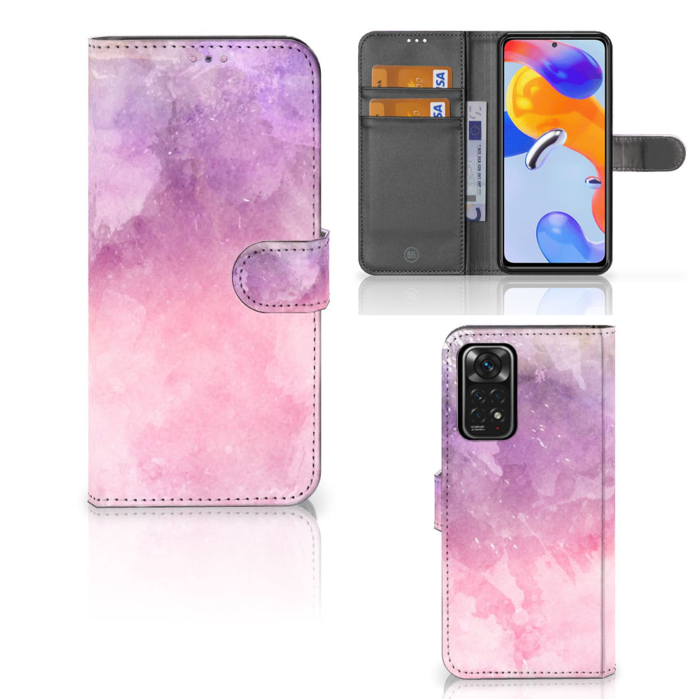 Hoesje Xiaomi Redmi Note 11 Pro 5G/4G Pink Purple Paint