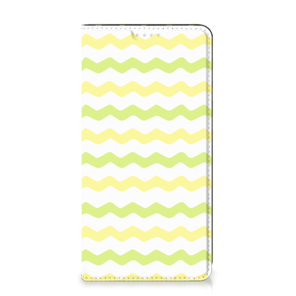 Samsung Galaxy S20 FE Hoesje met Magneet Waves Yellow - B2C Telecom