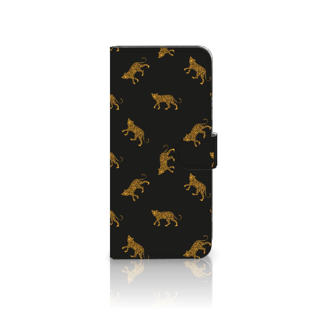 Telefoonhoesje met Pasjes voor Xiaomi Redmi 10C Leopards