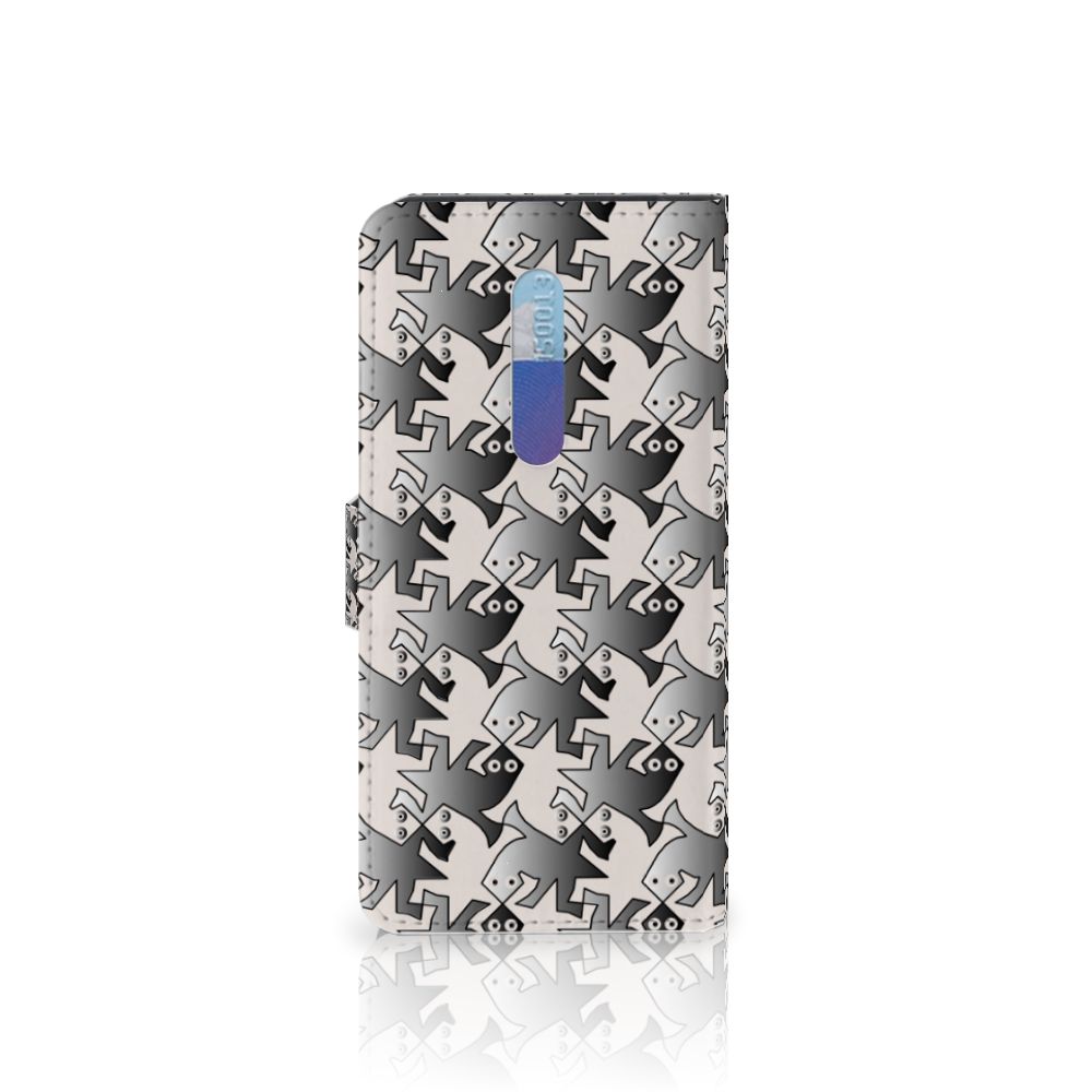 Xiaomi Redmi K20 Pro Telefoonhoesje met Pasjes Salamander Grey