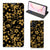 Samsung Galaxy Note 10 Lite Smart Cover Gouden Bloemen