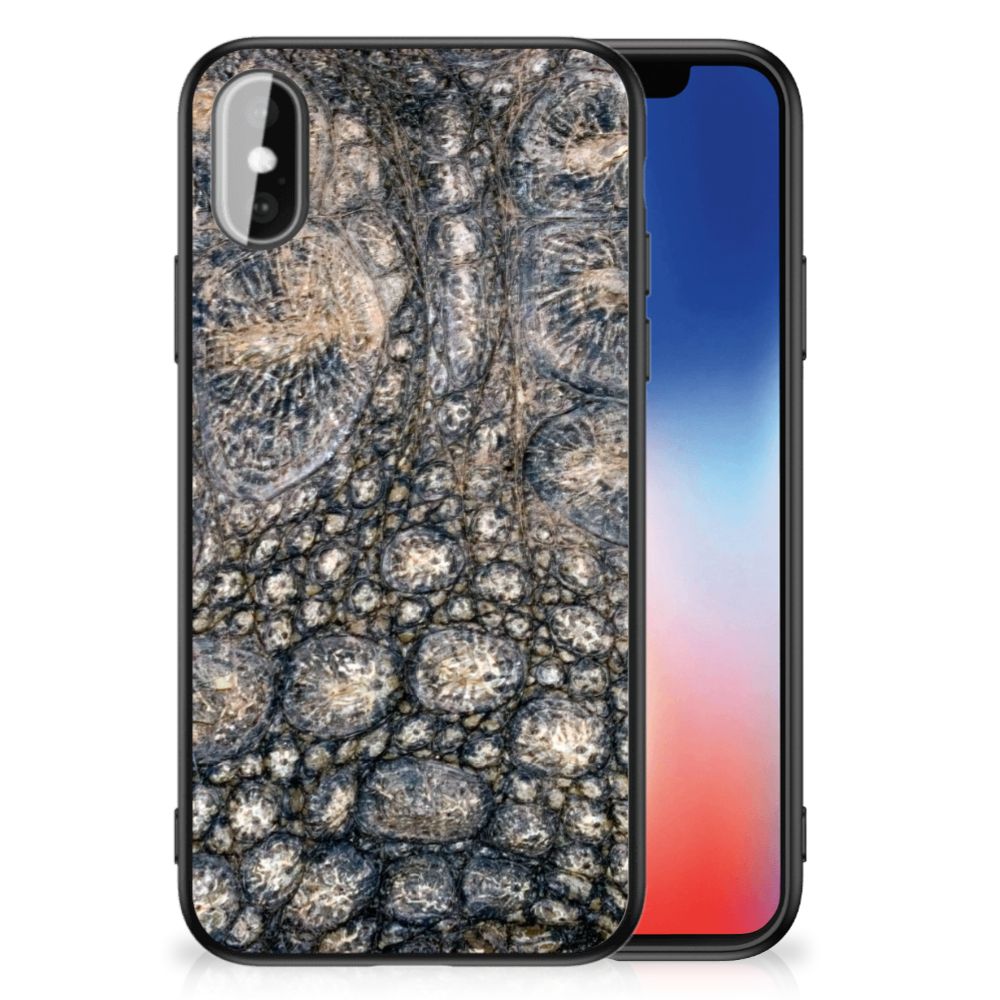 iPhone X | Xs Dierenprint Telefoonhoesje Krokodillenprint