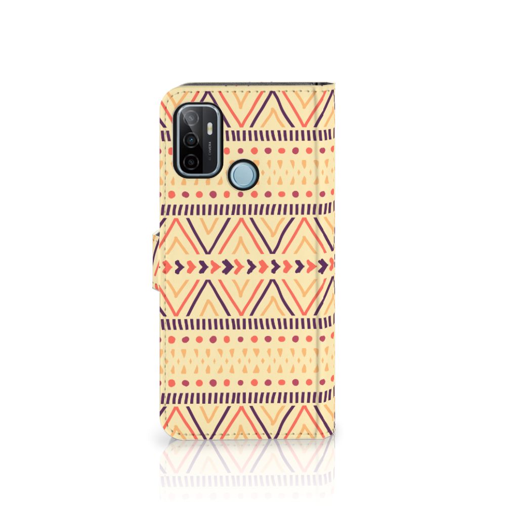 OPPO A53 | OPPO A53s Telefoon Hoesje Aztec Yellow