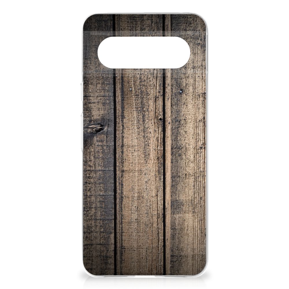 Google Pixel 8 Bumper Hoesje Steigerhout