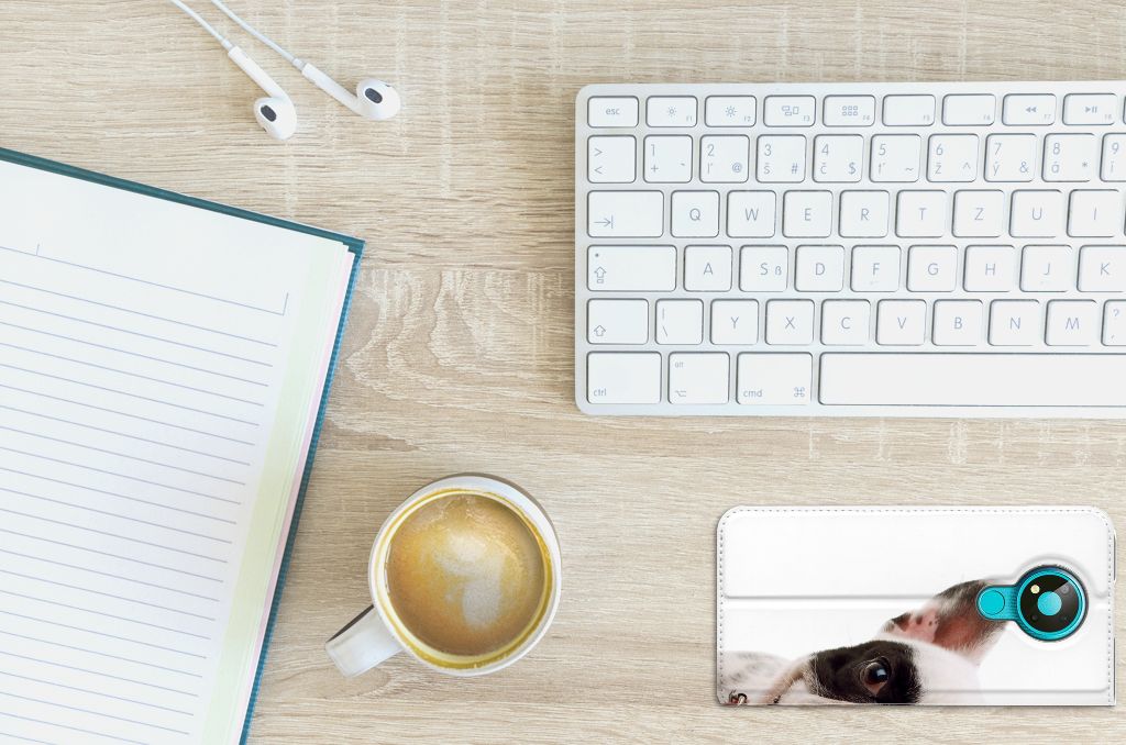 Nokia 3.4 Hoesje maken Franse Bulldog - B2C Telecom