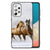Samsung Galaxy A73 Dierenprint Telefoonhoesje Paarden B2C Telecom