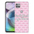 Motorola Moto G 5G Silicone-hoesje Flowers Pink DTMP B2C Telecom