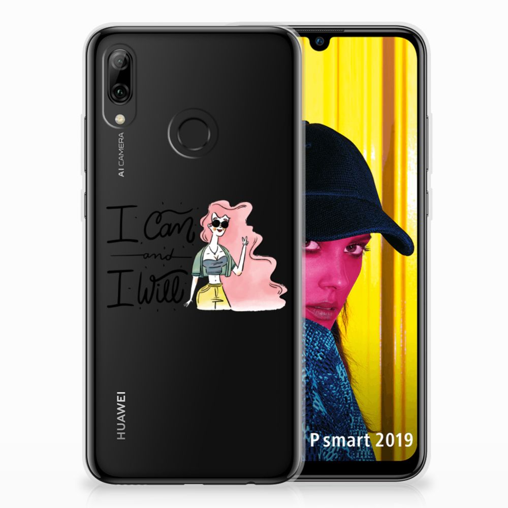 Huawei P Smart 2019 Telefoonhoesje met Naam i Can