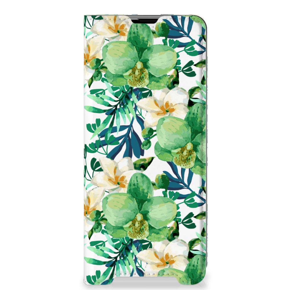 Sony Xperia 1 III Smart Cover Orchidee Groen - B2C Telecom