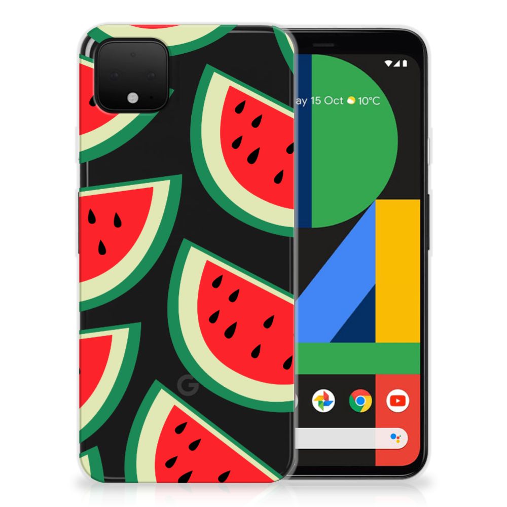 Google Pixel 4 XL Siliconen Case Watermelons