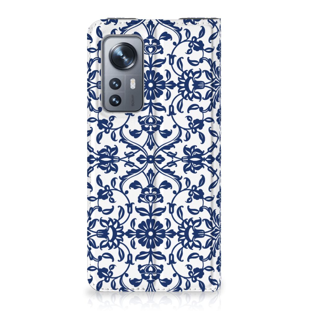 Xiaomi 12 | 12X Smart Cover Flower Blue - B2C Telecom