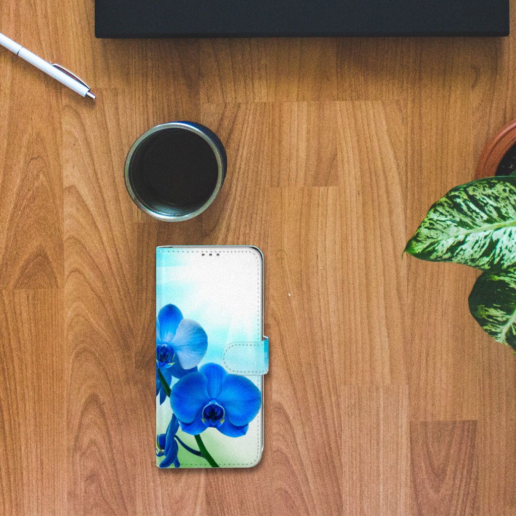 Samsung Galaxy S20 FE Hoesje Orchidee Blauw - Cadeau voor je Moeder