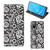 OPPO A52 | A72 Smart Cover Black Flowers - B2C Telecom