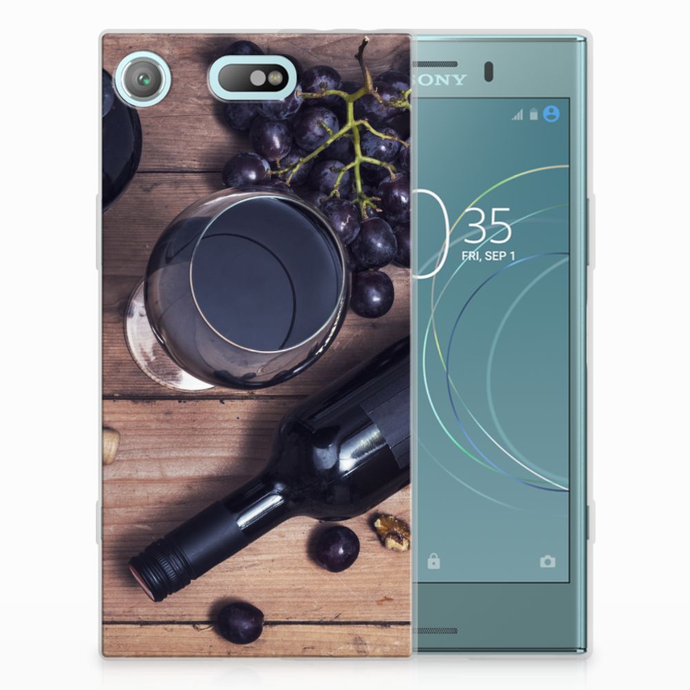 Sony Xperia XZ1 Compact Siliconen Case Wijn